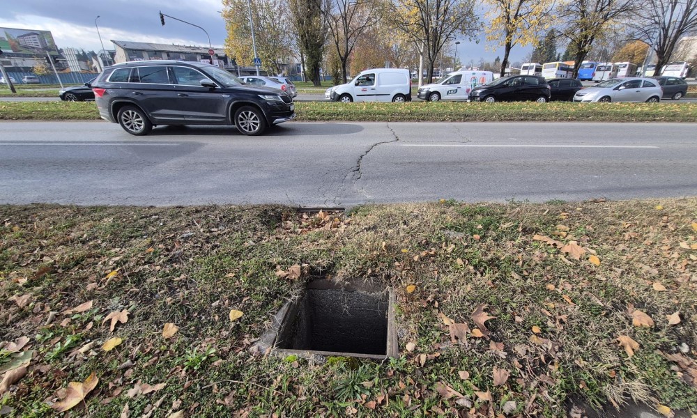 Oprez! Kod banjalučkog Sajma otvoren šaht, a oznake nema FOTO