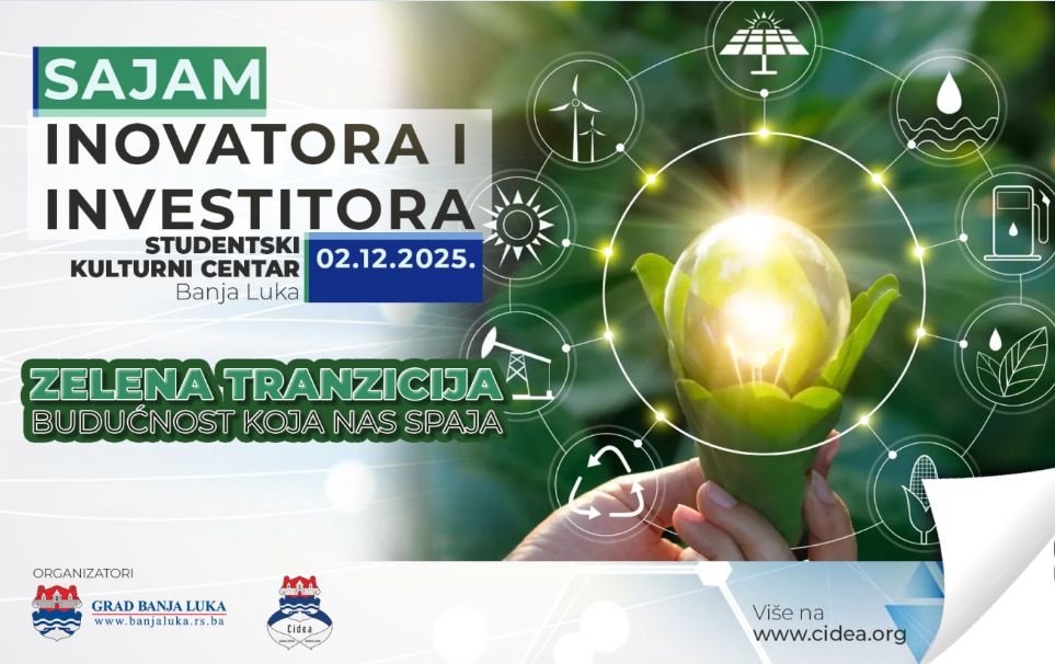 Sajam inovatora i investitora 2025: Centralni događaj za Zelenu tranziciju i strateška ulaganja