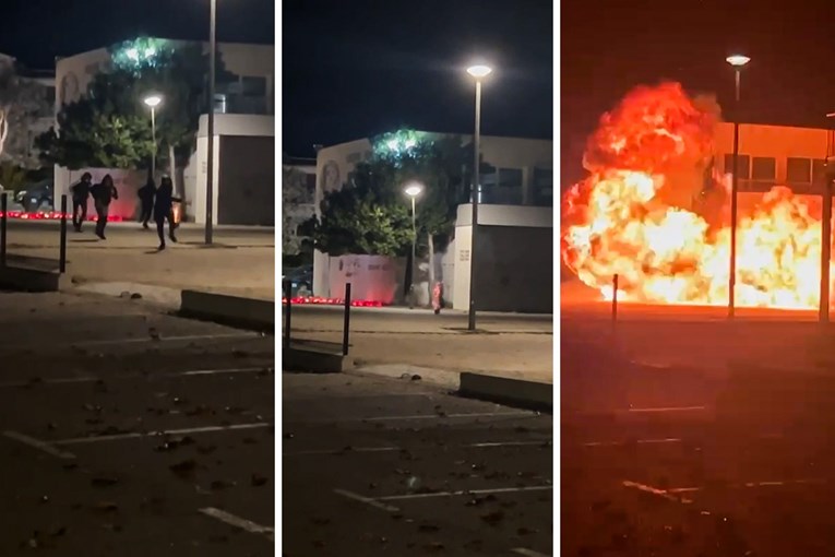 Incident u Splitu: Eksplozivna naprava bačena u dvorište škole VIDEO