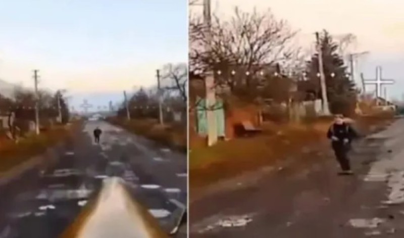 Dramatičan trenutak! Dron “ciljao” Ukrajinca, zbog jednog poteza operater ga poštedio VIDEO