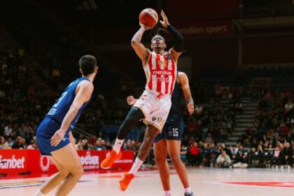 Zvezda ubjedljiva protiv Budućnosti u ABA ligi!