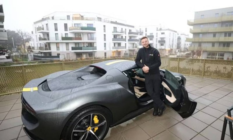 Neviđeno parking mjesto u Beču: Pogledajte gdje je biznismen iz BiH “posadio” Ferrarija