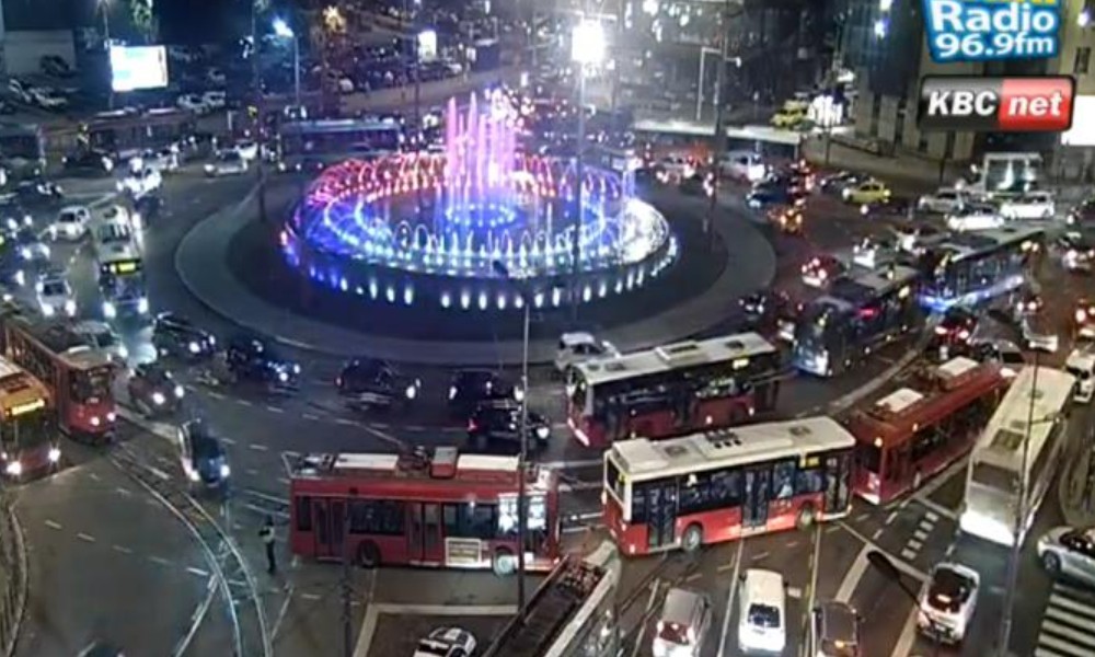 Ovo se zove kolaps! Pogledajte kako izgleda saobraćajna gužva u Beogradu FOTO