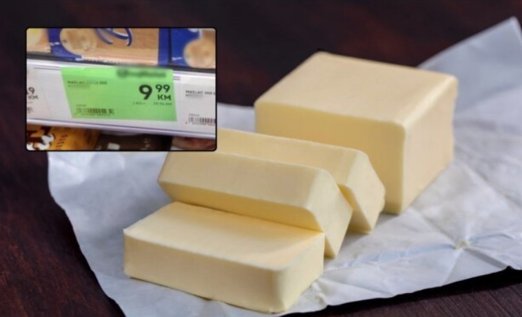 Maslac u BiH košta kao suvo zlato: Za 250 grama treba vam 10 maraka