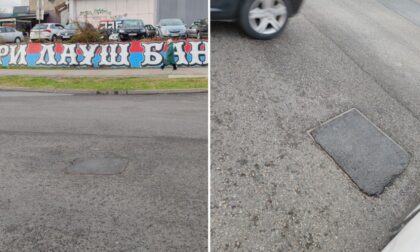 Stati pa gledati! Banjalučki “izum”: Preko šahtova postavili asfalt FOTO