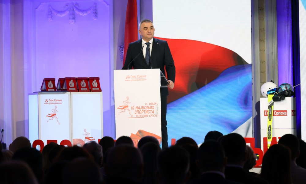 Minić poručio da su sportisti najbolji ambasadori Srpske: Uvijek će imati našu podršku