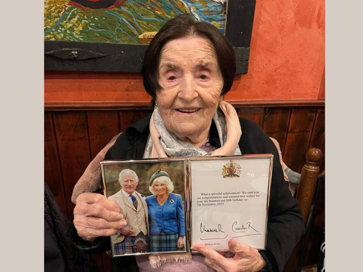 Baka Milka je jedna od najstarijih Srpkinja: U Londonu proslavila 105. rođendan, čestitali joj britanski kralj i kraljica