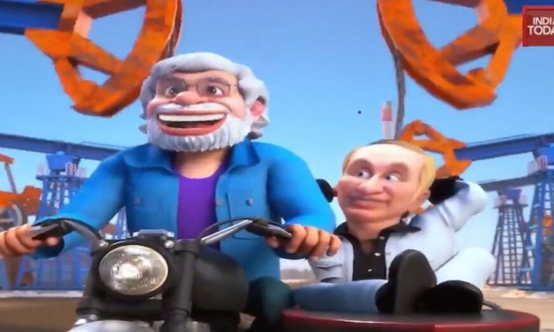 U Indiji izašao novi crtani film: Među likovima Tramp, Putin i Modi VIDEO