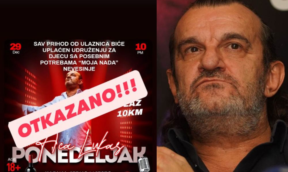 Aca Lukas gubi još jedan koncert u RS: Rasprava oko fotografije i dalje traje