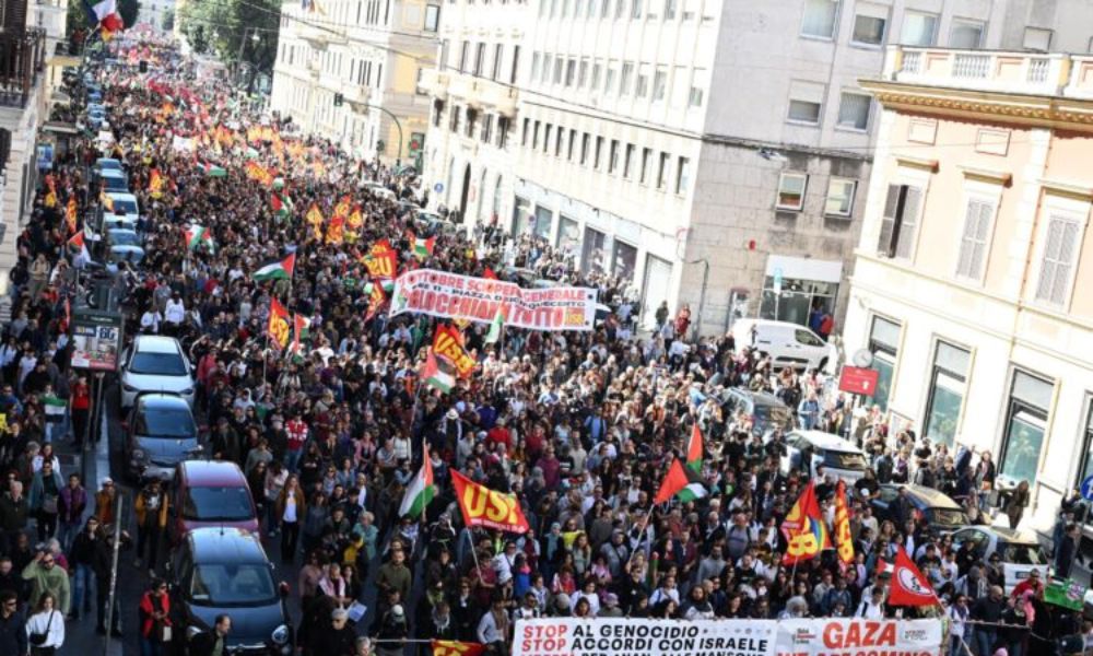 Veliki protesti od Rima do Napulja: Metro, škole i željeznica u prekidu