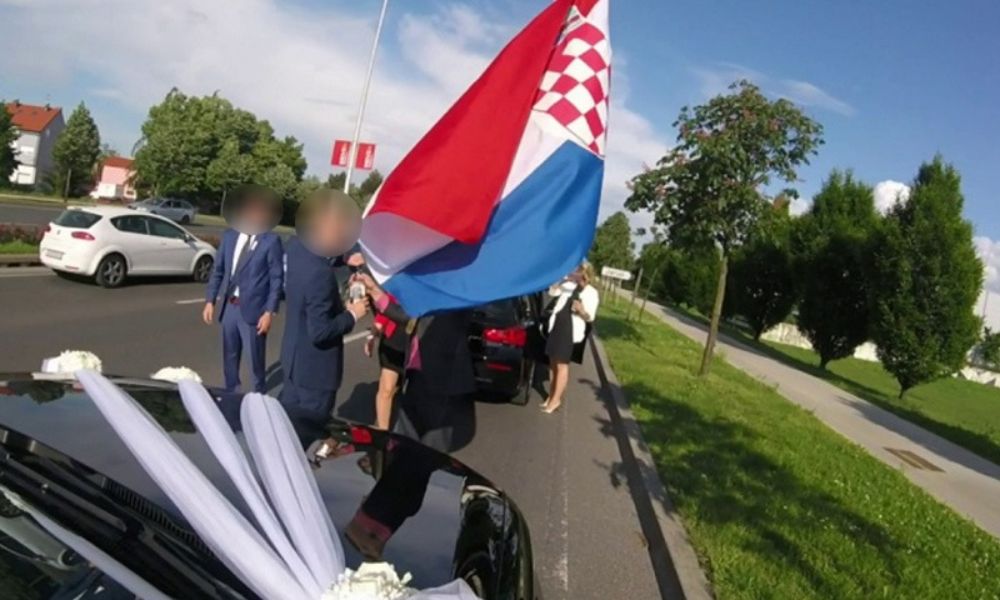 Opasna vožnja na svadbi: Policija kaznila učesnike povorke