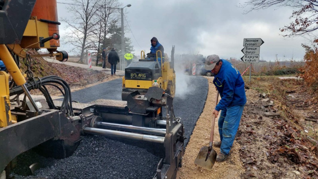 Uskoro sanacija klizišta: Okončano asfaltiranje lokalnog puta koji spaja Piskavicu i Gornju Piskavicu