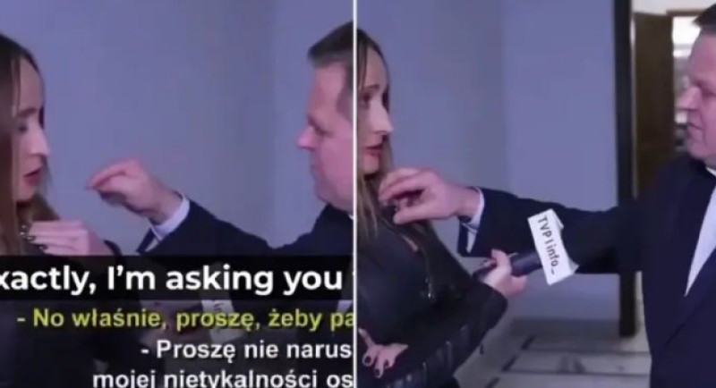 Senator napravio skandal: Ušao u verbalni sukob sa novinarkom, pa pokušao da uradi ovo VIDEO