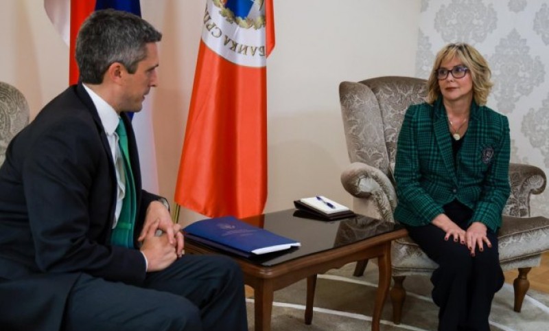 Trišić Babić sa Flemingom i Ginkelom: Srpska ostaje opredijeljena za saradnju FOTO