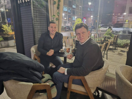 Vukanović na kafi sa Blanušom: Sad se moramo dobro organizovati FOTO