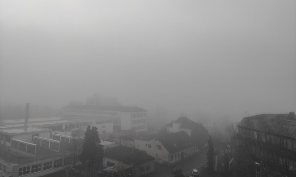 Vazduh veoma nezdrav: Banjaluka obavijena gustom maglom