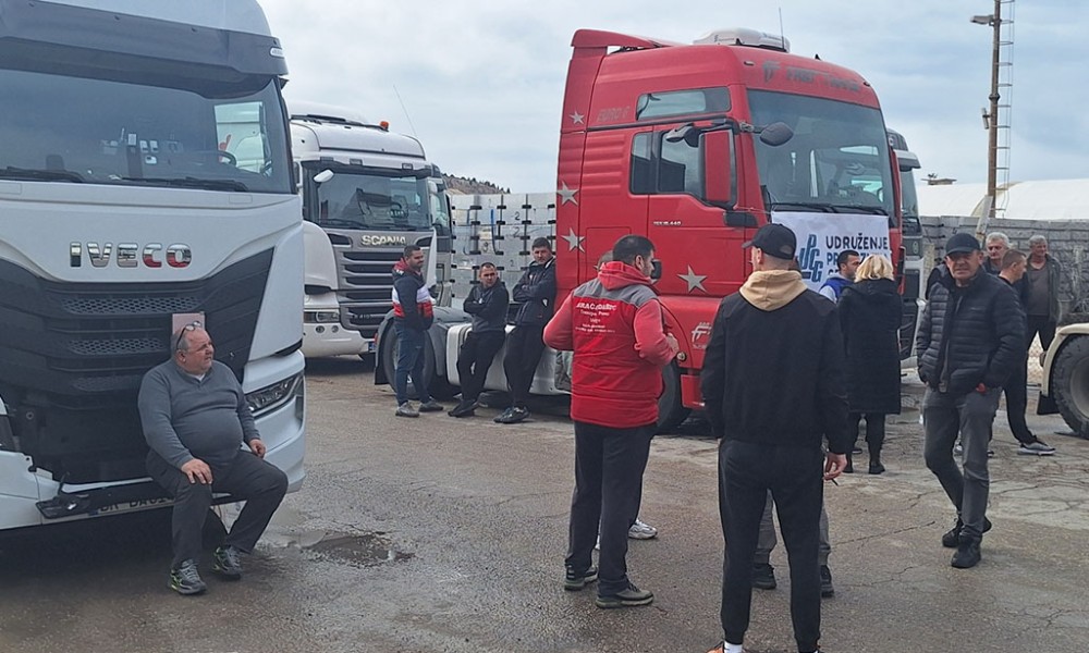 Počinje! Od sutra blokada teretnog saobraćaja zbog mjera EU