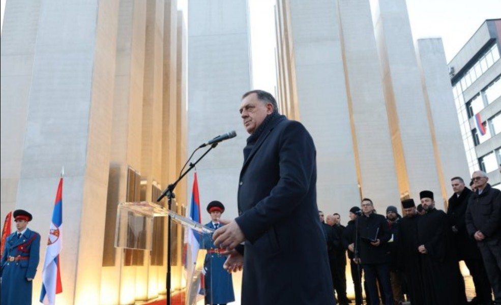 Dodik nakon otkrivanja spomenika: Ono zbog čega su srpski borci ginuli danas živi, a to je Srpska