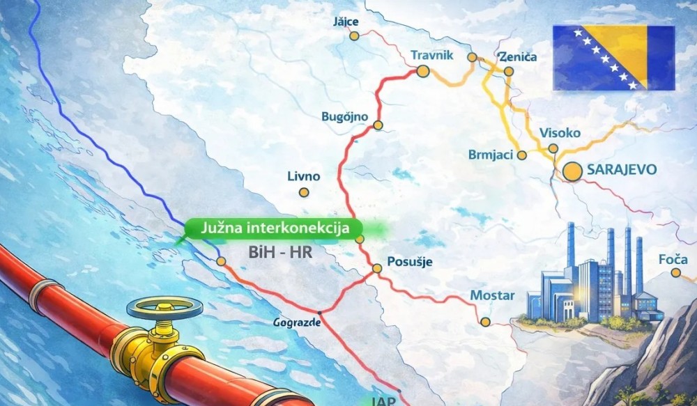 Američki investitor u igri: Usvojene izmjene zakona o južnoj gasnoj interkonekciji