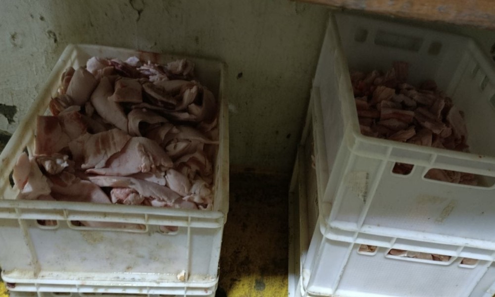 Uhapšena jedna osoba: Otkriveno 8,2 tone nebezbjednog mesa FOTO