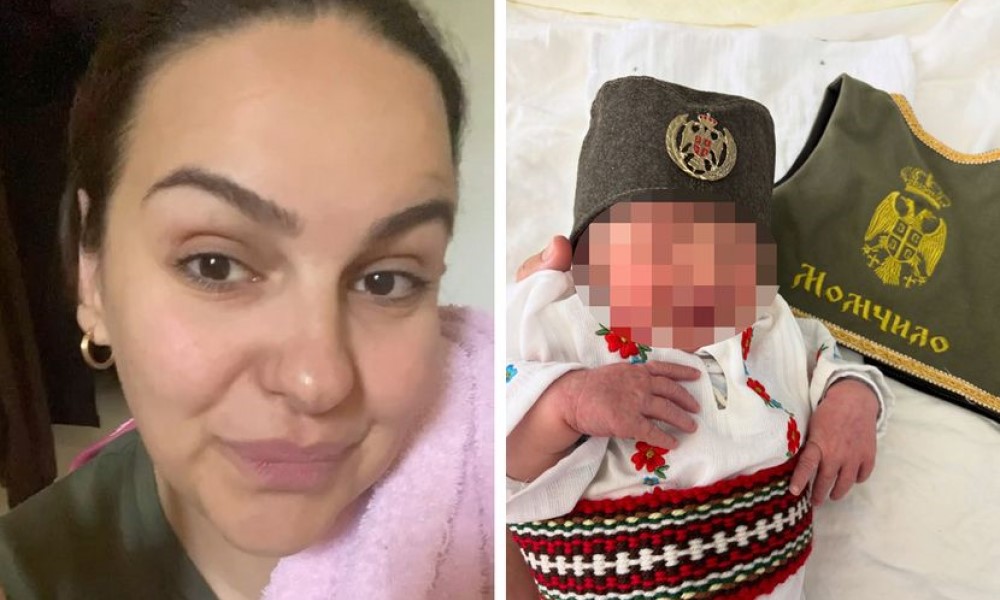 Porodila se Mila: Stigao Momčilo od četiri kilograma, tu je šajkača