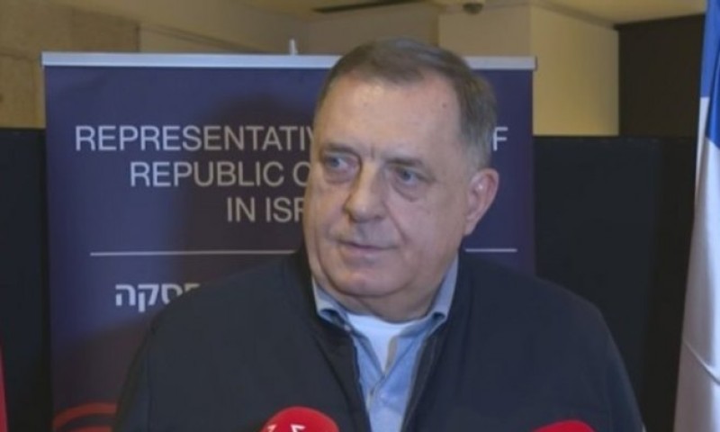 Dodik u Izraelu: Mi smatramo da naprosto dijelimo iste vrijednosti savremenog svijeta