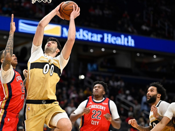 Ludilo tokom NBA noći: Nju Orleans pobijedio Vašington, Vukčević postigao 15 poena