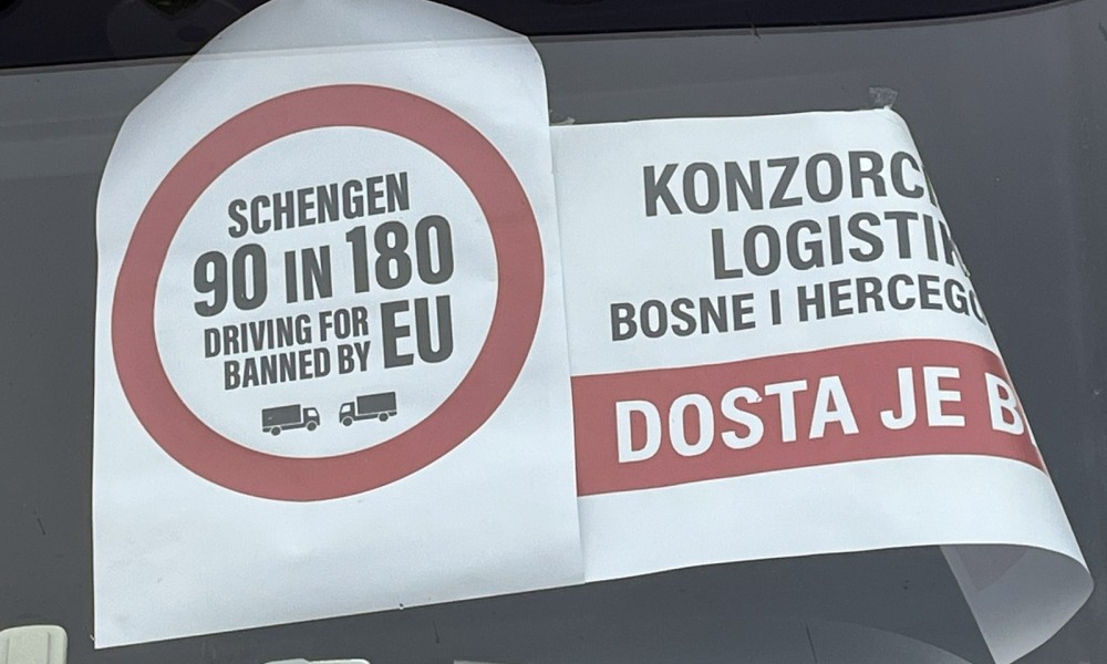 Hiljade kamiona na blokadama: Prevoznici upozoravaju na zastoj drumskog transporta u BiH od aprila