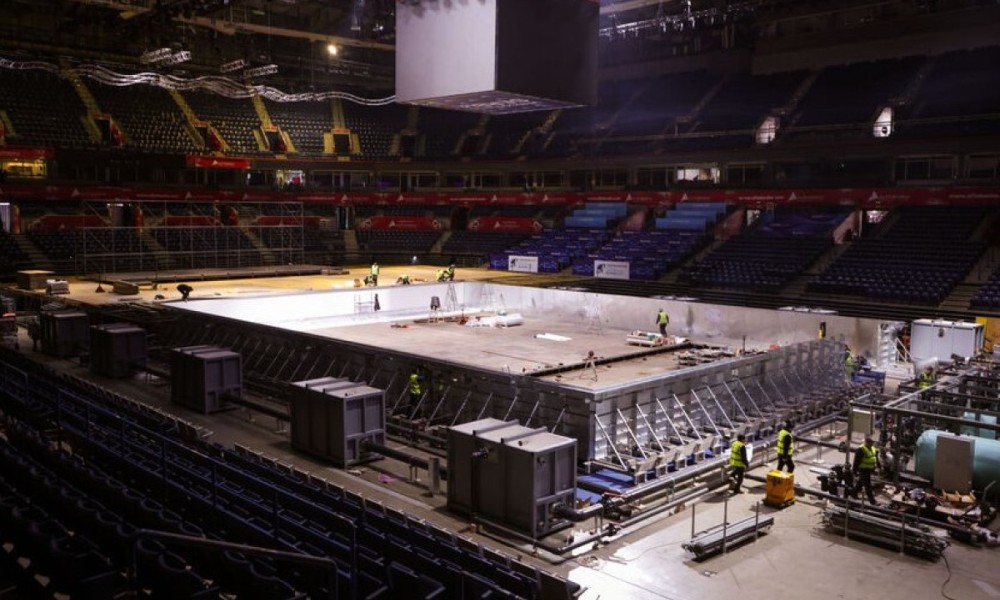 Sprema se Arena za Evropsko prvenstvo: Pune se bazeni i očekuje spektakl