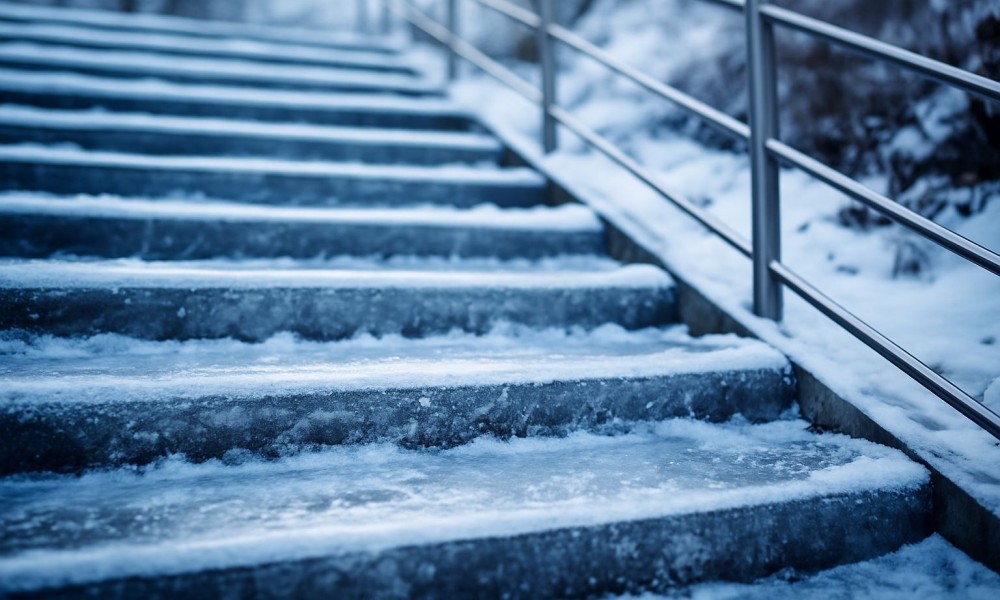 So i nije najbolji izbor: Evo kako da efikasno uklonite led na stepenicama