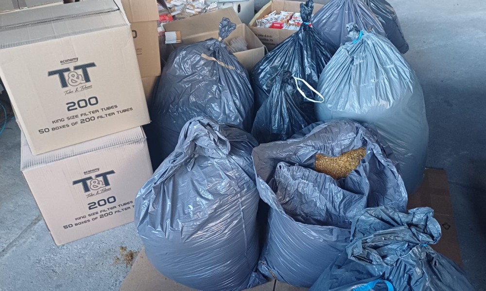 Sprovedena akcija “Market tri”: Oduzeta veća količina duvana vrijedna 102.000 KM