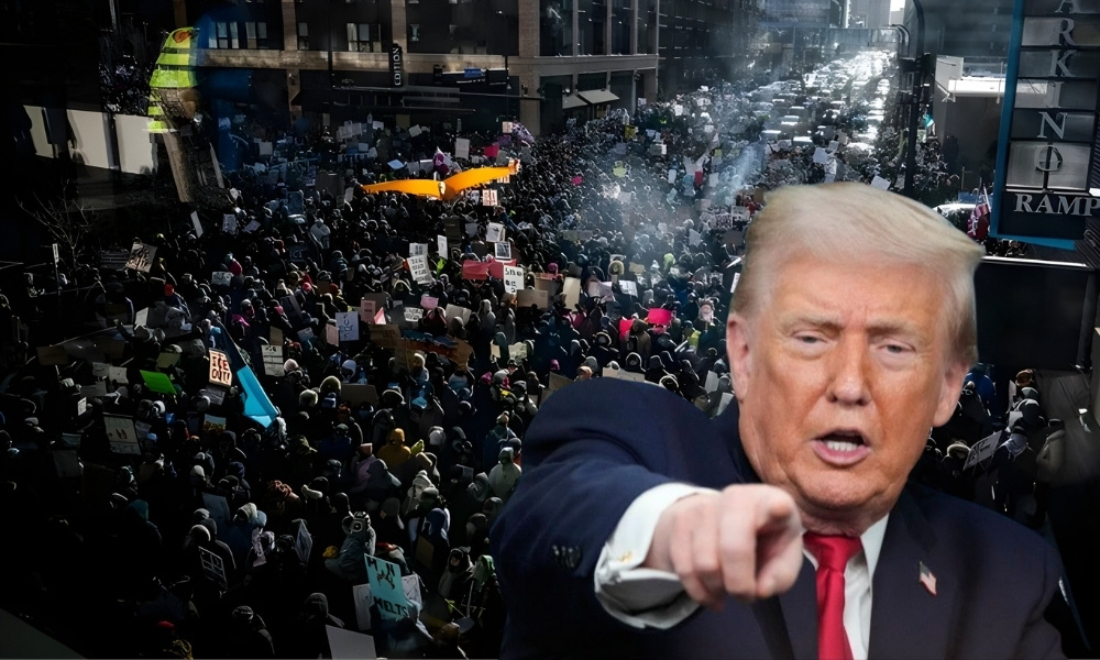 Tramp reaguje na nemire u Minesoti: Šef granične službe ide na teren