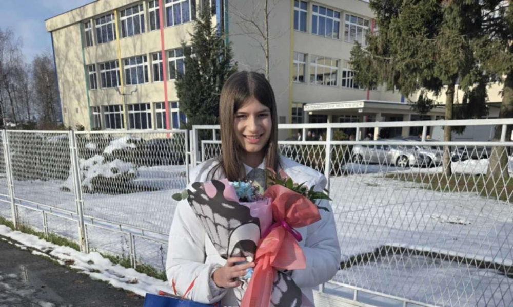 Učenica iz Banjaluke osvojila prvo mjesto: Katjin crtež „Snaga Republike Srpske“ oduševio žiri