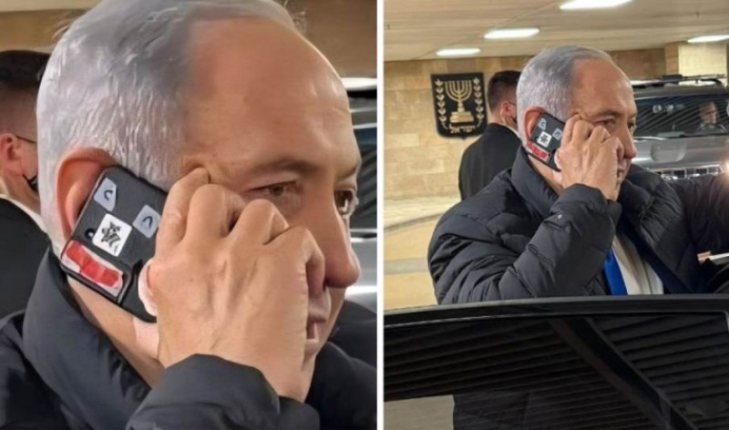Zašto je trakom prekrio kameru: Telefon Benjamina Netanjahua pokrenuo raspravu FOTO