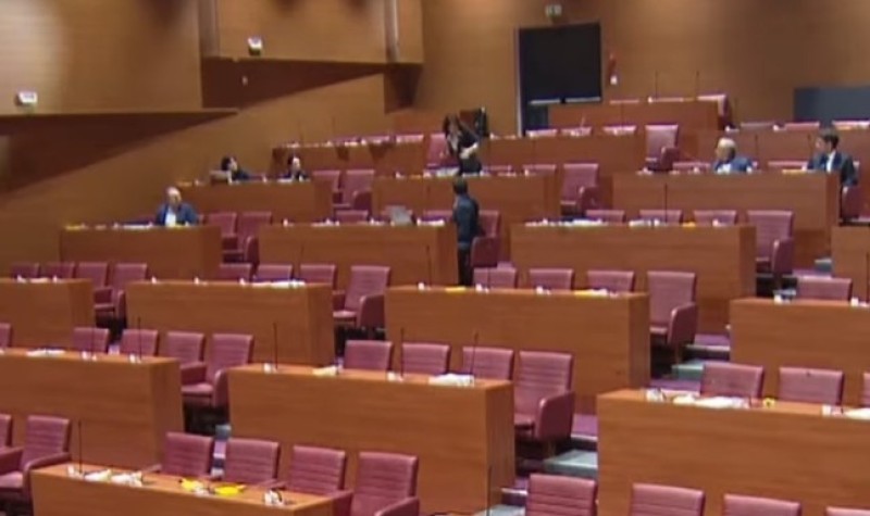 Poslanicu Orešković stresla struja tokom sjednice: Glasno vrisnula i skočila sa stolice