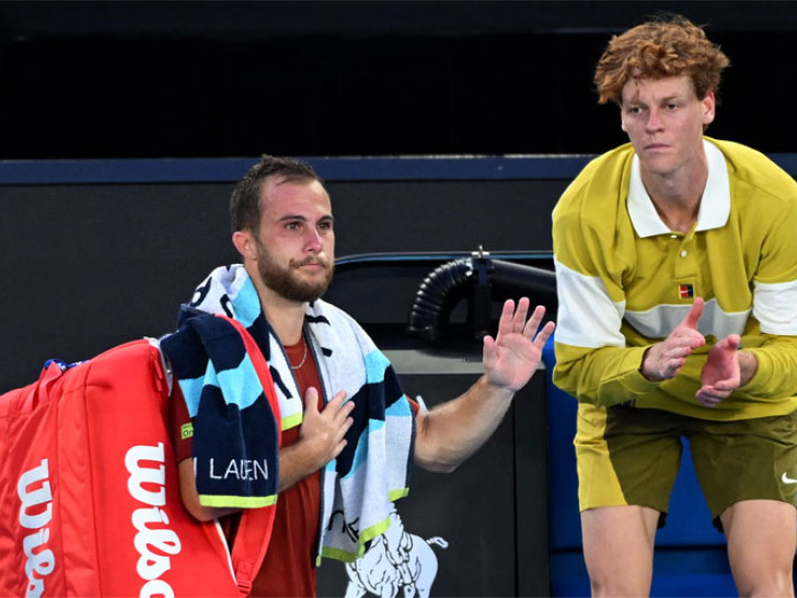 Gaston predao zbog povrede: Siner u narednoj rundi Australijan opena