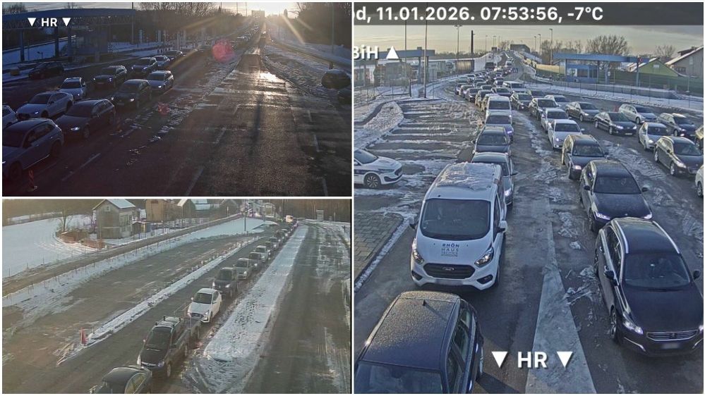 Kolone vozila na izlazu iz BiH: Gužva na svim prelazima prema Hrvatskoj