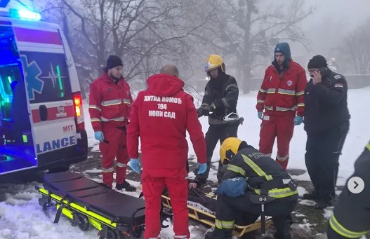 Odigrala se prava drama: Osoba propala u podrum sa visine od pet metara
