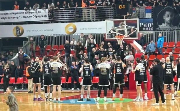 Partizan lako sa Igokeom: Stotka crno-bijelih u Laktašima