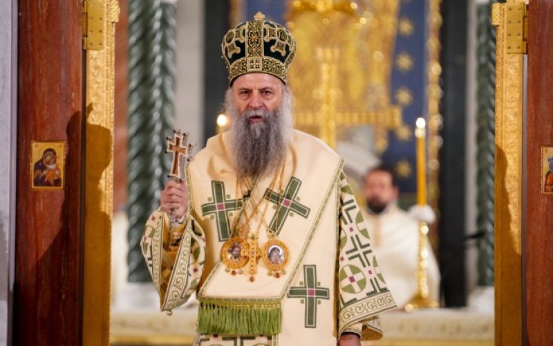 Patrijarh služio jutarnju božićnu liturgiju u Hramu Svetog Save: Božić praznik mira