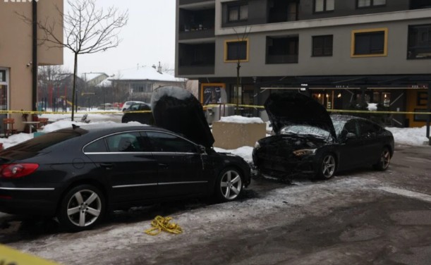 Požar u Sarajevu: Vatra zahvatila dva vozila tokom noći