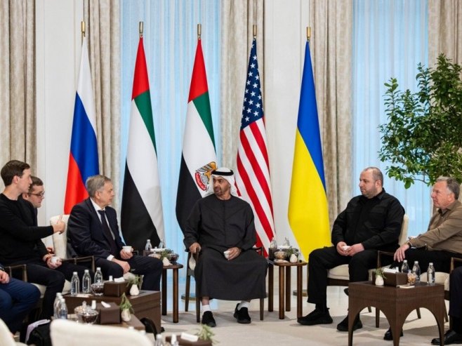 Razmatrali nekoliko dokumenata: U Abu Dabiju završeni pregovori o Ukrajini