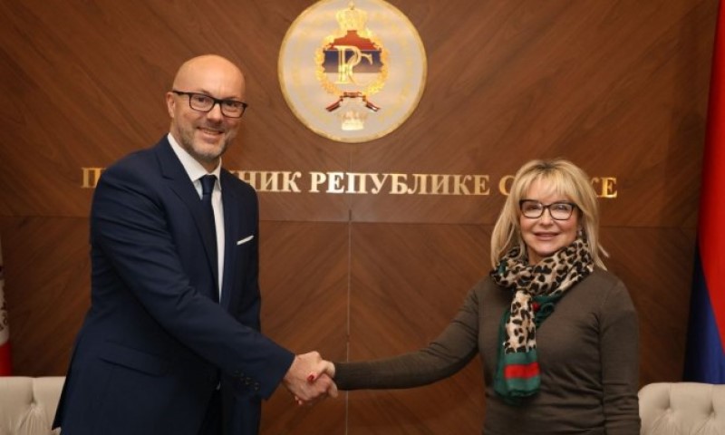 Trišić Babić sa ambasadorom Slovačke: Opredijeljenost institucija Srpske ka dijalogu