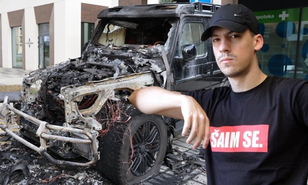 Objavio fotografiju: Baka Prase pokazao osumnjičenog koji mu je zapalio “Brabusa”