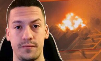 Vozilo od 500.000 evra u plamenu: Zapaljen luksuzni automobil Bake Praseta FOTO/VIDEO