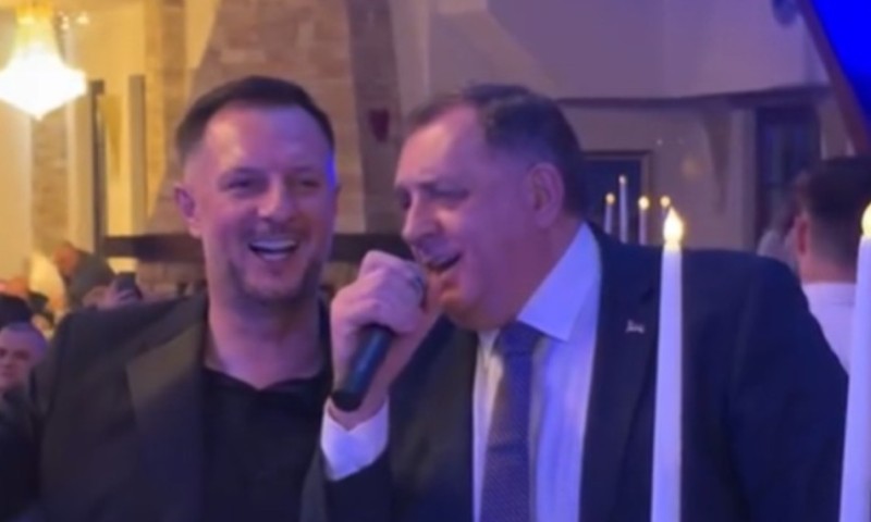 Iz Amerike pravac u Bijeljinu: Dodik na slavlju zapjevao “Romaniji” VIDEO