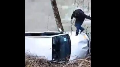 Spasio muškarca koji je sletio vozilom u rijeku: Od danas je Ivica moj brat VIDEO