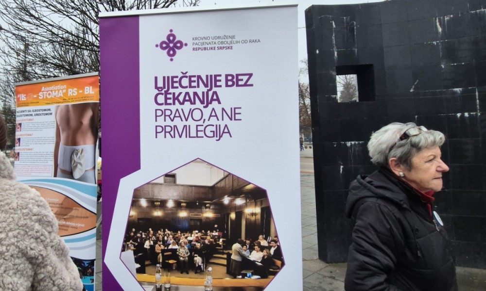 Bolesni čekaju i na red i na lijek: Šetnja centrom Banjaluke za sve koji se bore sa karcinomom FOTO/VIDEO