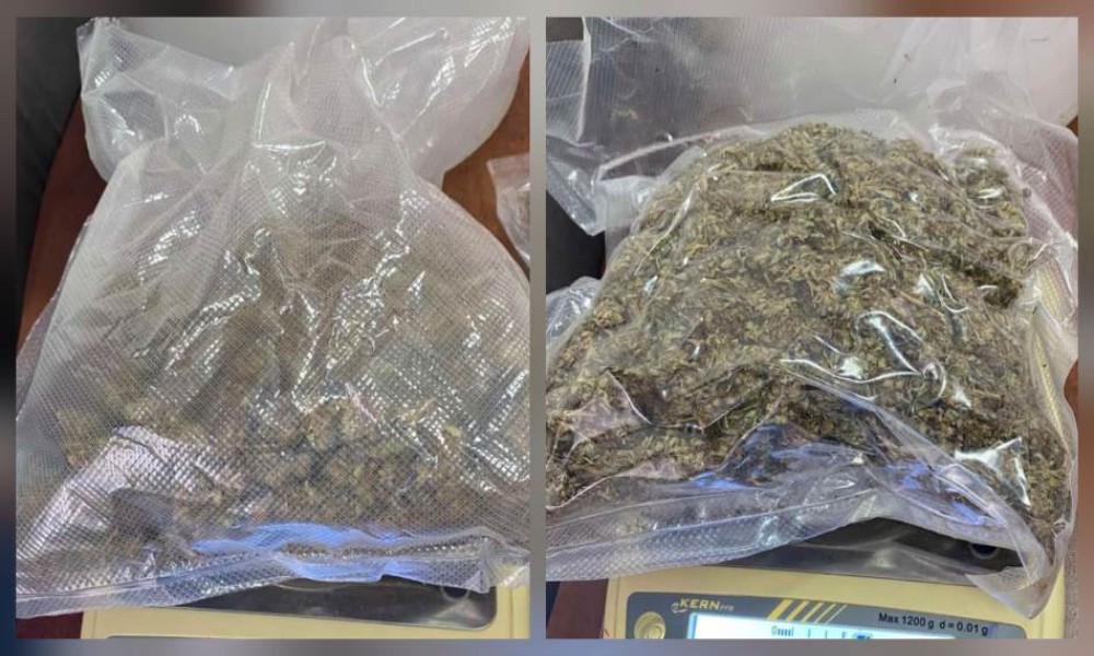 Pronađena droga i oružje: Uhapšena jedna osoba