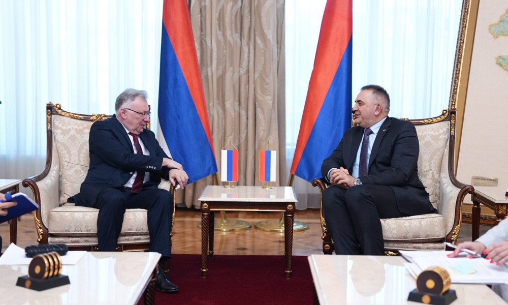 Kalabuhov sa Minićem: Zahvalnost Rusiji za istrajnu odbranu dejtonskog uređenja BiH